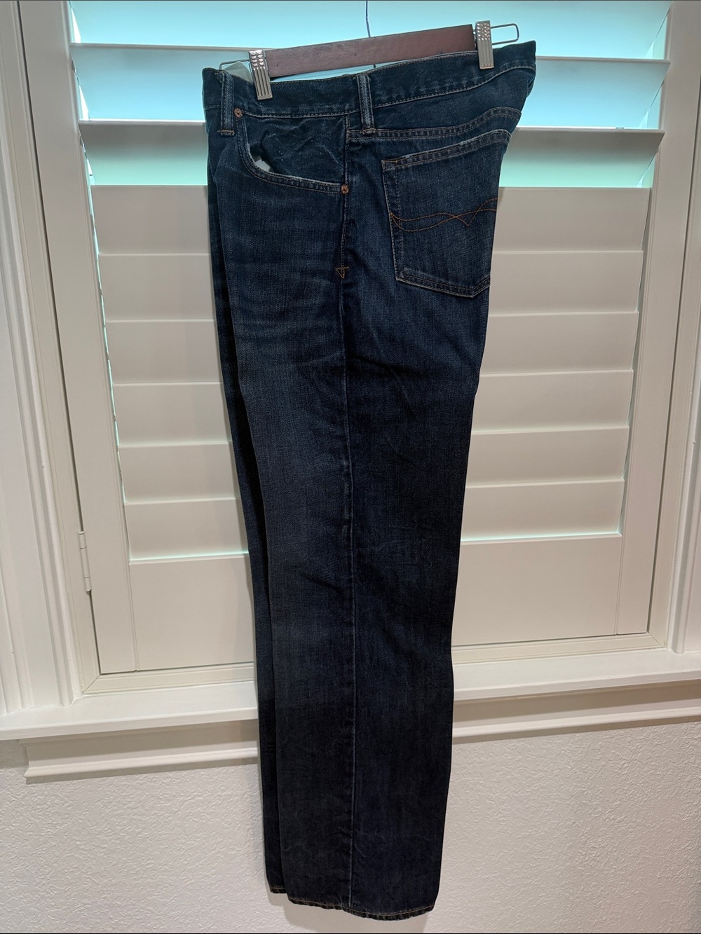 Polo by Ralph Lauren Men's Dark Indigo Straight Jeans